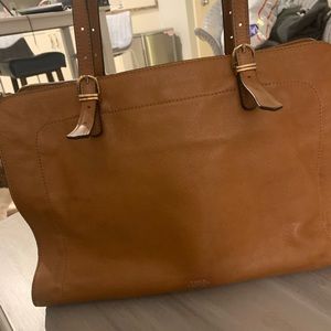 Vince Camuto tan bag
